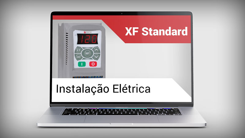 Como instalar os inversores de frequência Série XF Standard