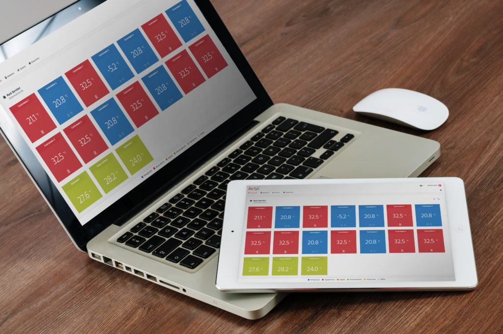 ArcSys Cloud - Plataforma na nuvem para monitoramento de temperatura online
