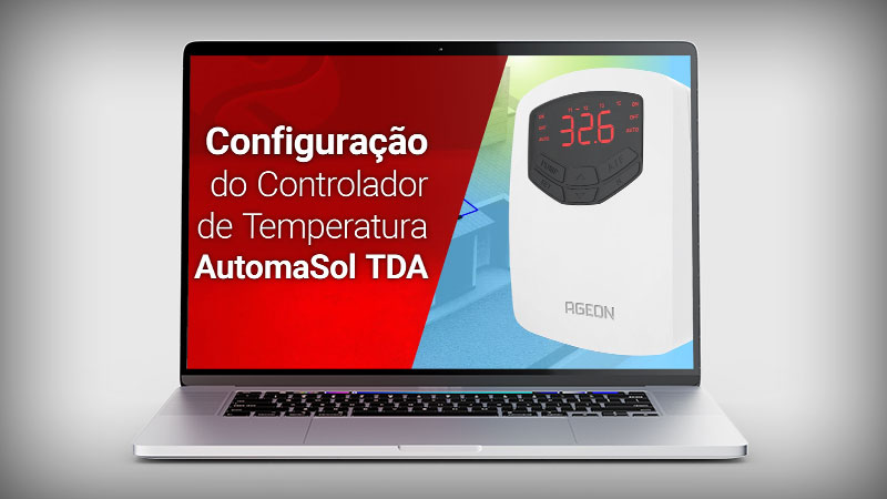 Como configurar o controlador de Temperatura AutomaSol TDA para Aquecimento Solar