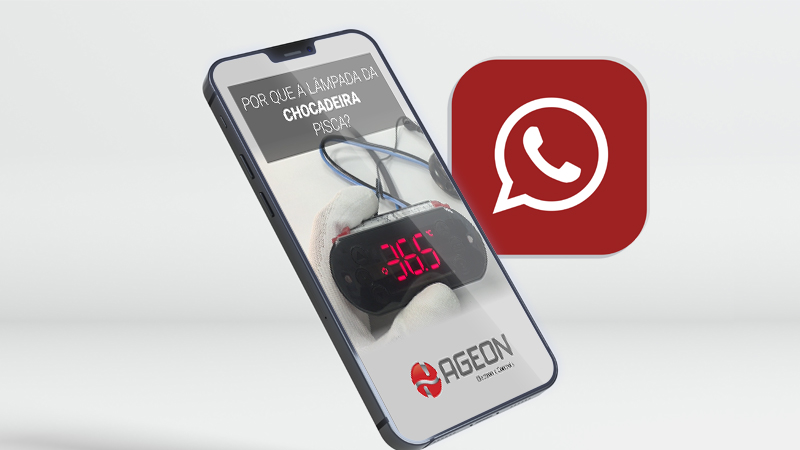 Drop Ageon – Por que a lâmpada da chocadeira pisca?