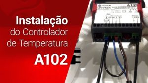 Instalação do controlador de temperatura Linha Black A102