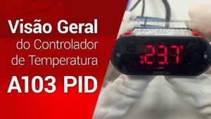 Visão geral do controlador de temperatura A103 PID para chocadeiras