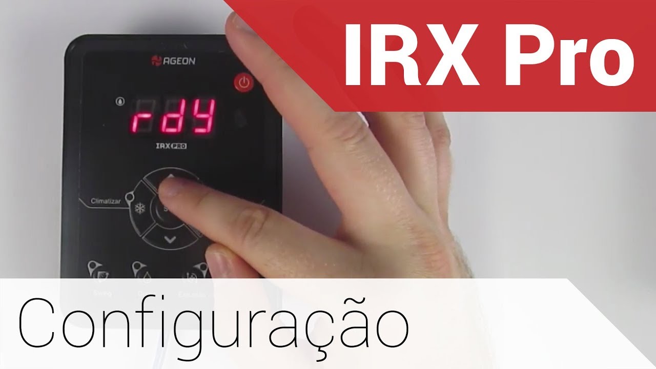 IRX Pro - Como configurar os inversores de frequência para climatizadores