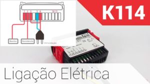 Ligação Elétrica - Controlador de Temperatura K114 com Rampas e Patamares