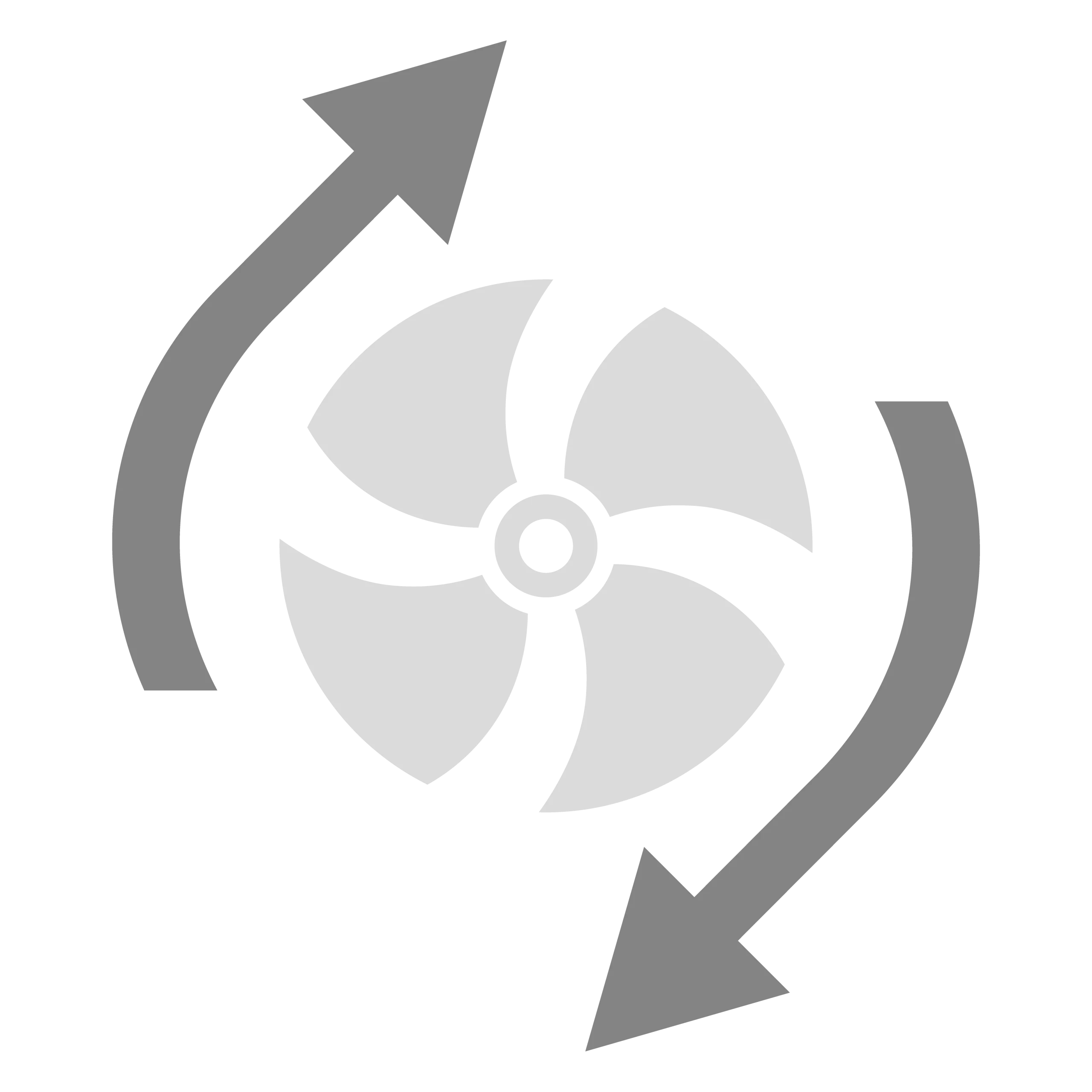 Modo exaustão, inverte o sentido de giro do ventilador para troca do ar